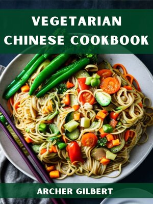 cover image of VEGETARIAN CHINESE COOKBOOK
